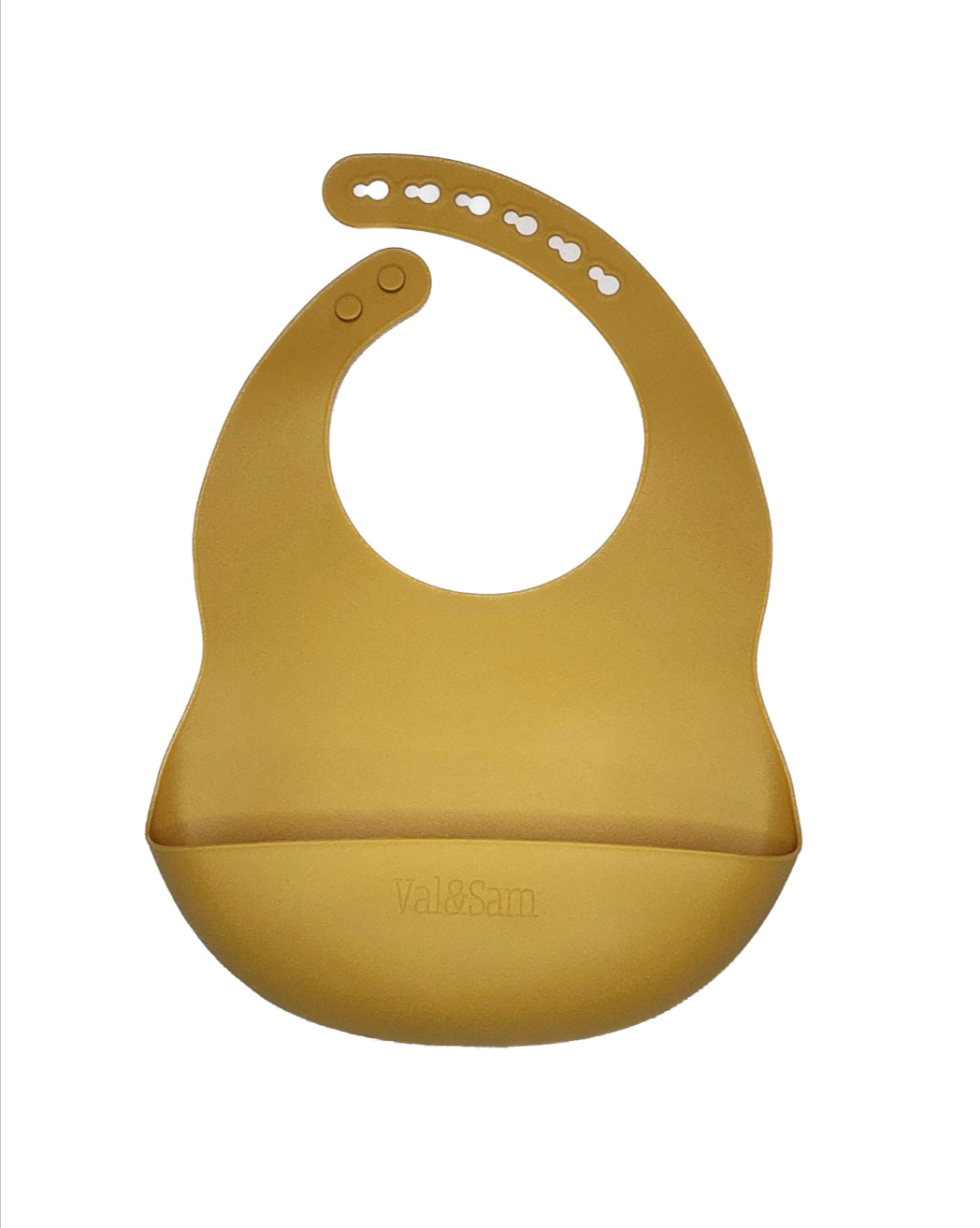 Mustard Silicone Bib