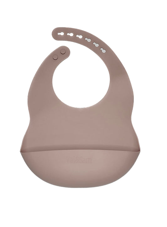 Light Pink Silicone Bib