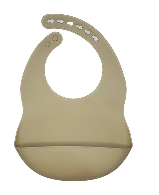 Neutral Silicone Bib