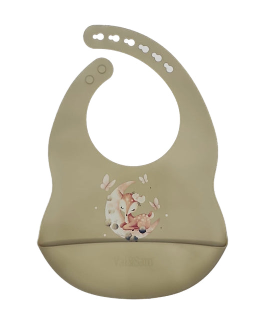 Foxy Silicone Bib