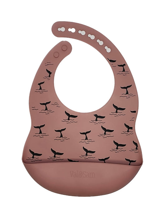 Girl Sharky Silicone Bib