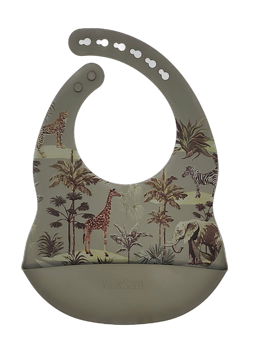 Safari Silicone Bib